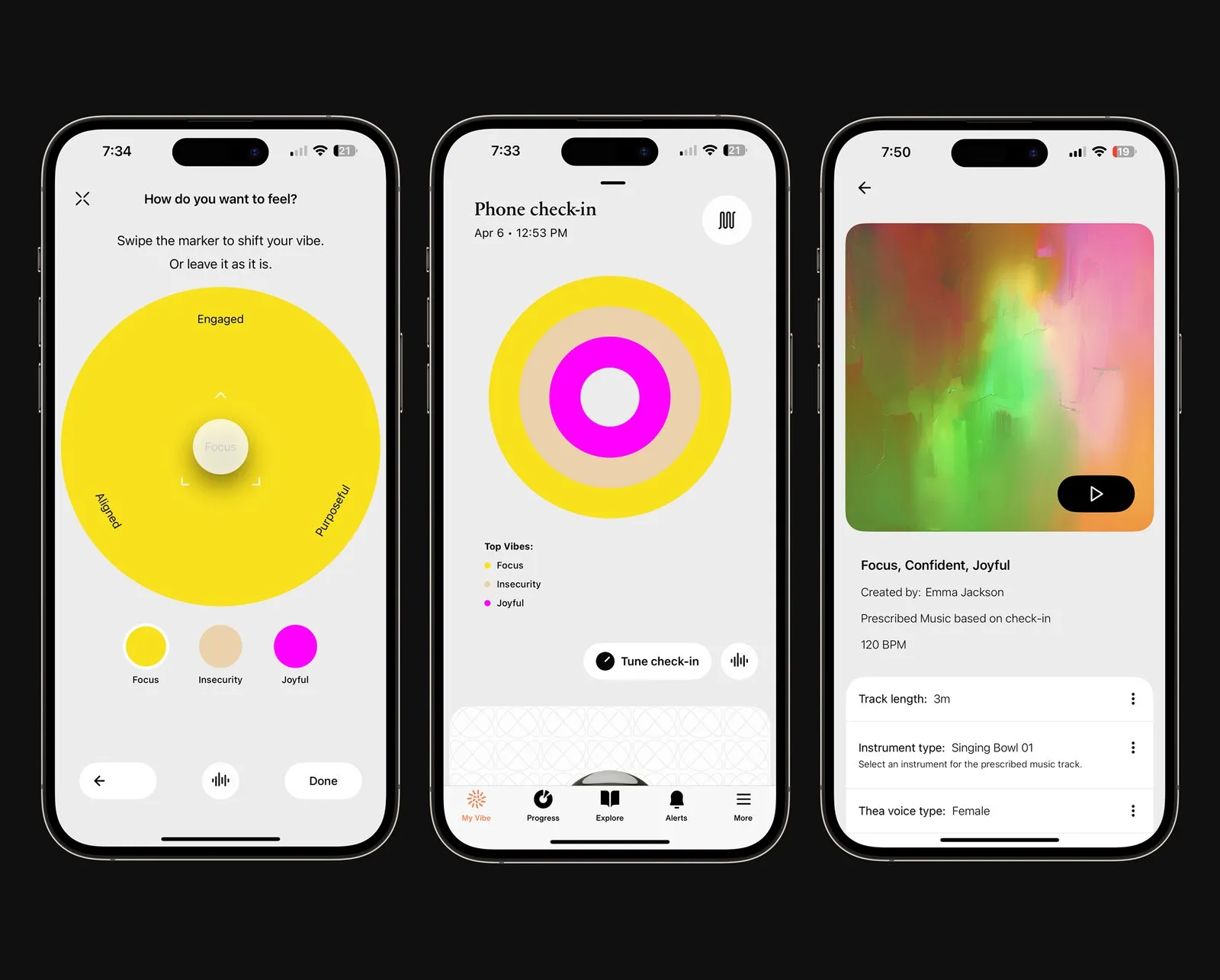 Thea — app screenshots